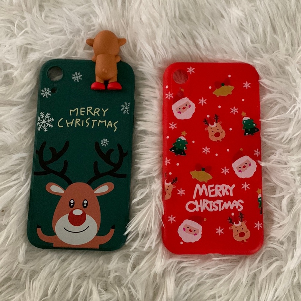 Christmas XR cases.